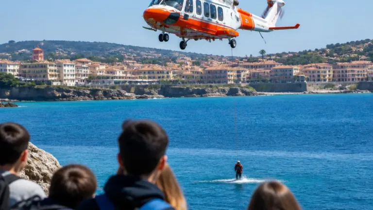 Carloforte, l’AW139 della Guardia Costiera mostra il recupero con verricello